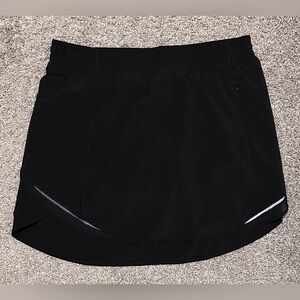 Lululemon Black Sz 12 Hotty Hot Skirt *long*